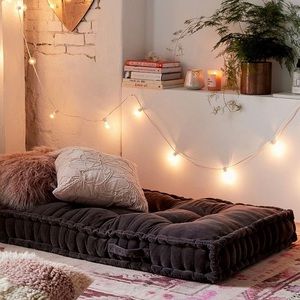 Urban outfitters velvet daybed cushion